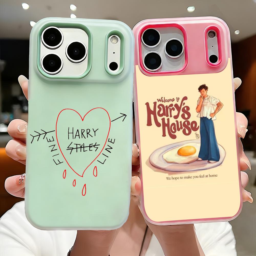 Apple Iphone 15 - Tour Music H-Harry Styles Telefoonhoesje voor