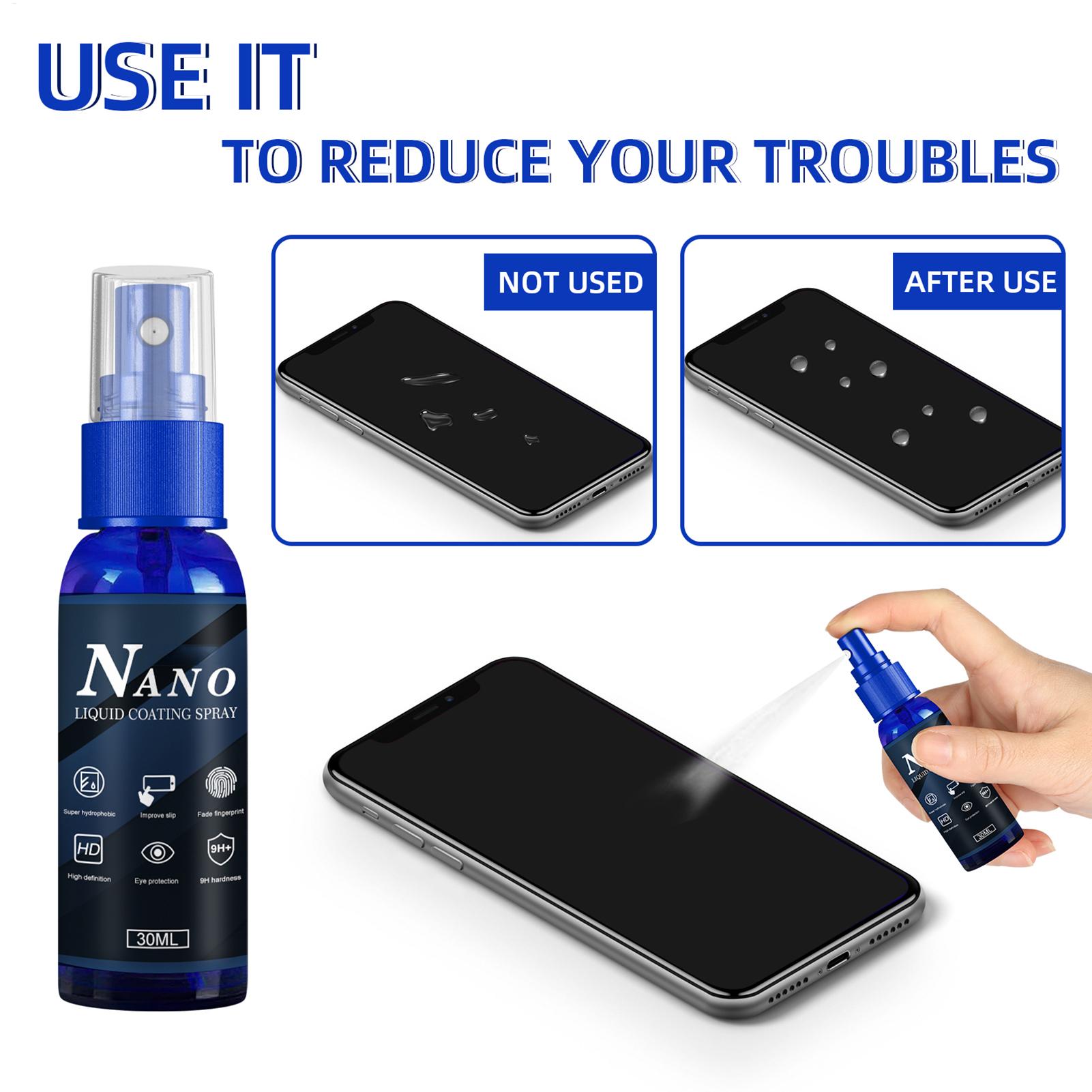Anti-kras coatingbescherming S - Oleophobic Coating Spray recensie en prijs