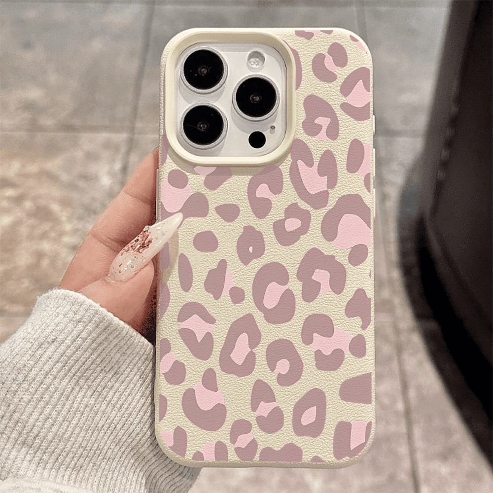 Paarse luipaardprint telefoonh - Apple Iphone 15 recensie en prijs