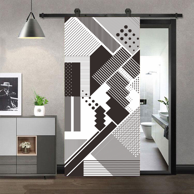 Deurstickers zelfklevend zwart - Full Cover Adhesive recensie en prijs