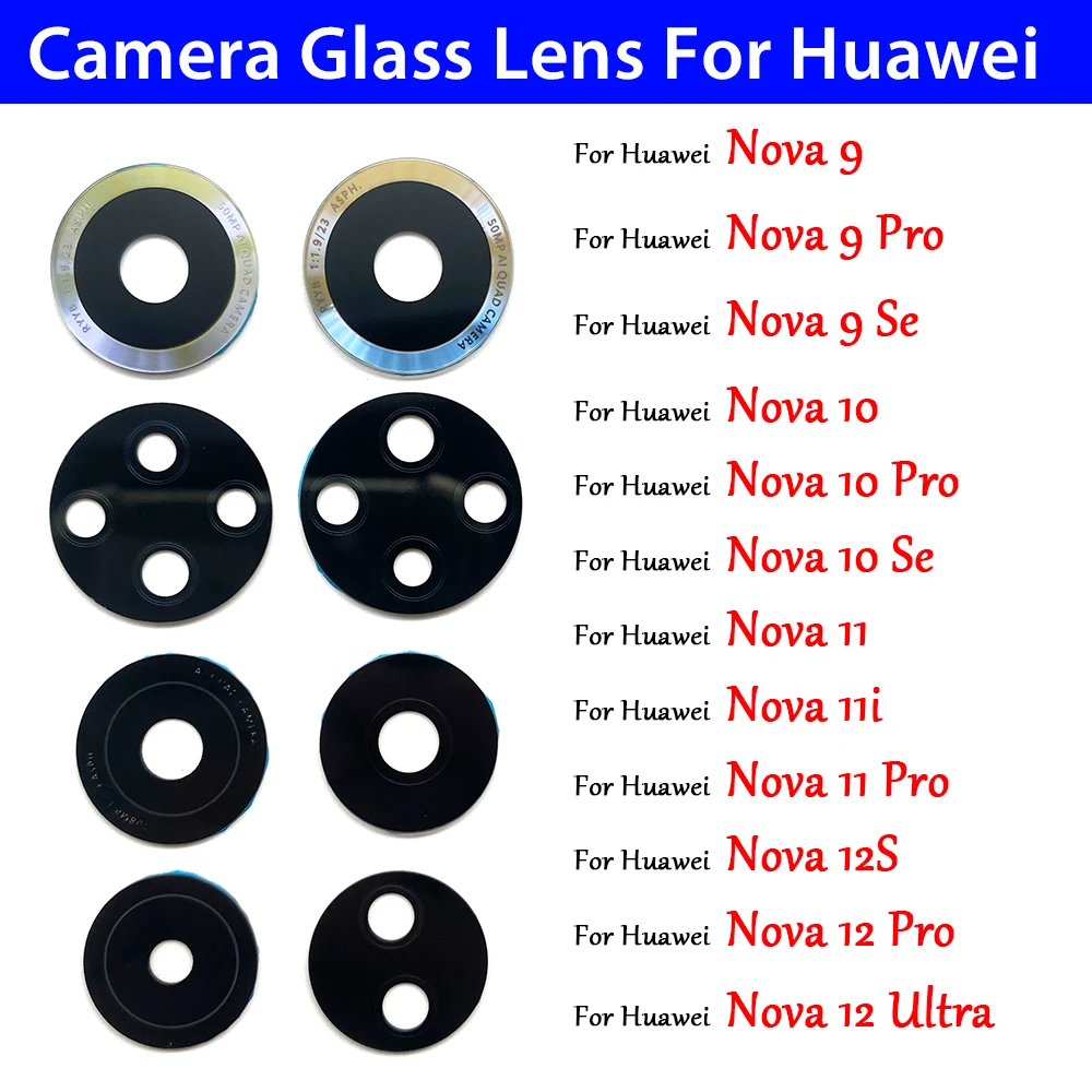 10 STUKS Achtercamera Glazen L - Huawei Nova 12 recensie en prijs
