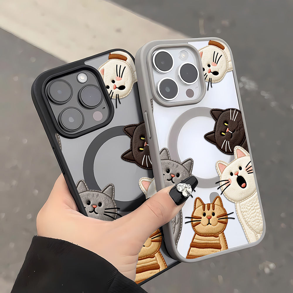 Schattig nep-borduurwerk katte - Apple Iphone 16 recensie en prijs